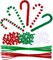 1170 Pieces Christmas Tri Beaded Ornament Kit Christmas DIY Craft Bead Includes 1140 Plastic Tri-shaped Beads 30 Chenille Stems Wreath Candy Cane for Christmas Xmas DIY Holiday Tree Hanging Decoration